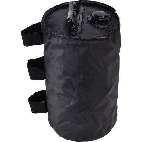 Sac lesté d'eau cylindrique de 10 L pour tente ou jardin extérieur (1/5)