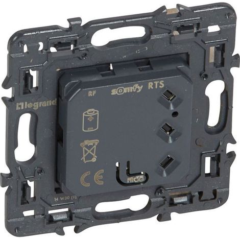 Interrupteur individuel Céliane volets Radio compatible RTS Somfy (CM0042)