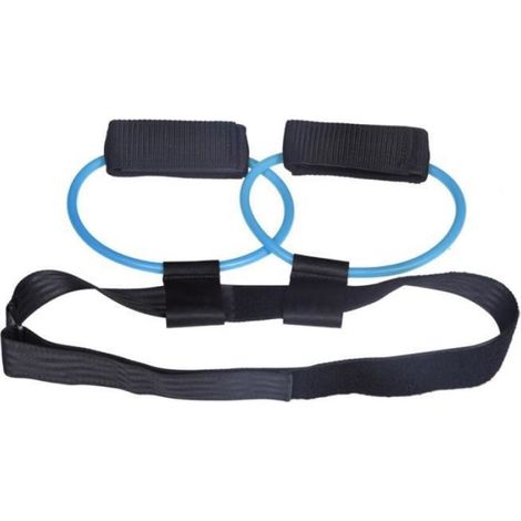 Hip Trainer - Femmes - 30lb - Ergonomique - Ajustable - Bleu + Noir (1/4)