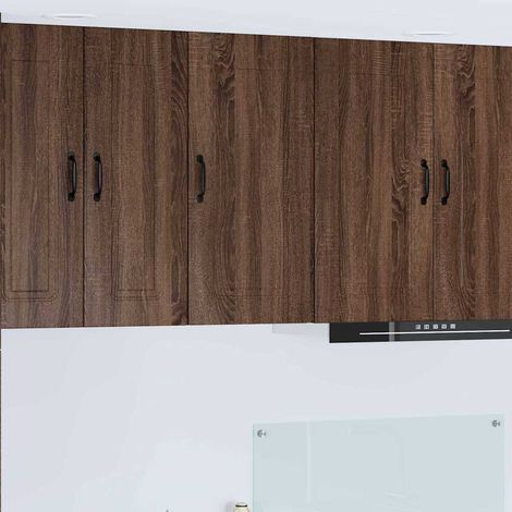 Küchenschrank Kalmar Braun Eichen-Optik 40 x 31 x 80 cm vidaXL