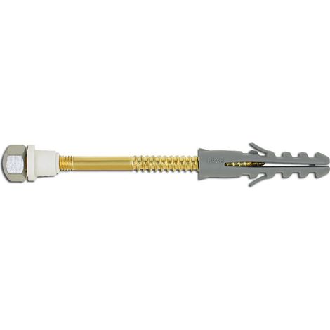 Set di viti di fissaggio per WC e bidet in ottone 50x80 - 2 unità