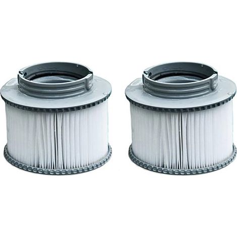 Set 2 Filtri di Ricambio MSpa B0302949 per Vasca Idromassaggio con Supporto Integrato (1/2)