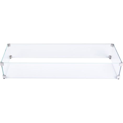 Écran pare-vent rectangulaire, 102, 6x38, 7x18 (1/3)