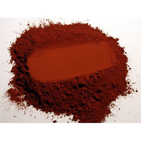 Pigment naturel Terre de Sienne calcinée 250g – Inaltérable aux UV – Résistant aux intempéries – pH neutre et non toxique