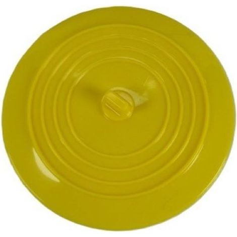 Set da 3 pezzi: tappo per vasca da bagno, tappo per lavandino, 15 cm, per bagno e cucina, ventosa in silicone, grigio scuro (1/5)