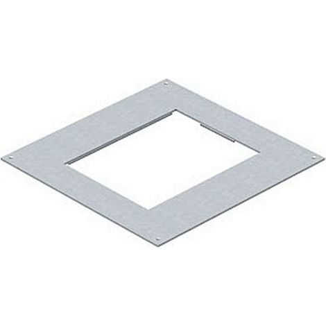 OBO Bettermann Couvercle de montage 250-2/3 pour GES6 282x282x4 Acier galvanisé en bande, 7400463