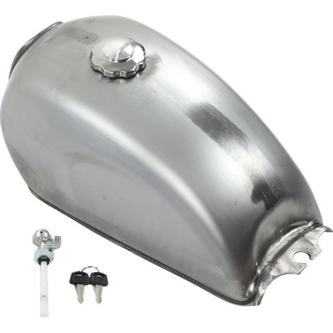 Motorrad-Kraftstofftank mit Deckelsatz 9 l/2,4 gal, Vintage-Ersatz für CFmoto 2013 – 2018 (1/5)