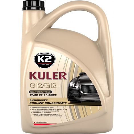 Liquide de refroidissement K2, 5 L, rouge