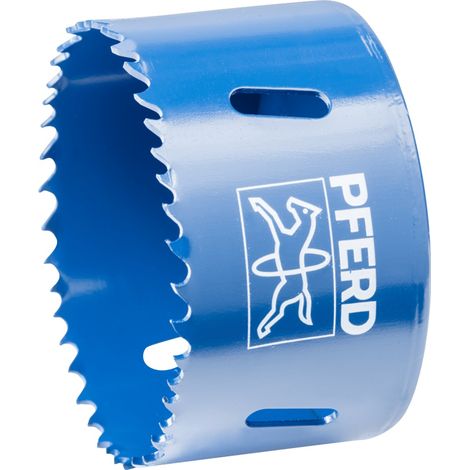 PFERD TOOLS Bi-Metall Lochsäge Co8/M42 Ø 73 mm Schnitttiefe 31 mm für Stahl, Edelstahl, Blech, Holz (1/4)