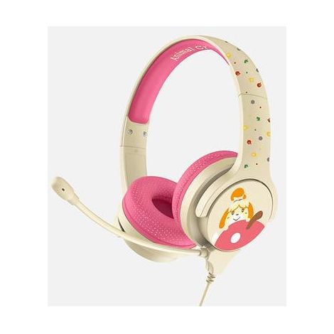 OTL Technologies AC0848 auricular y casco Auriculares Alámbrico Diadema Juego Crema de color, Rosa (1/5)