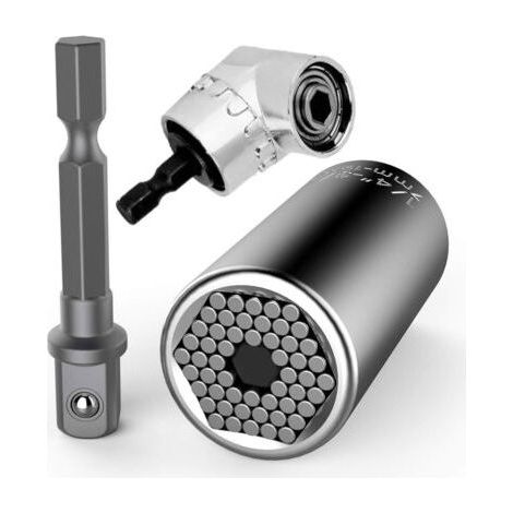 Clé à douille Clé universelle Écrou universel Clé à douille universelle Outils à main multifonctions 7-19mm (1/5)