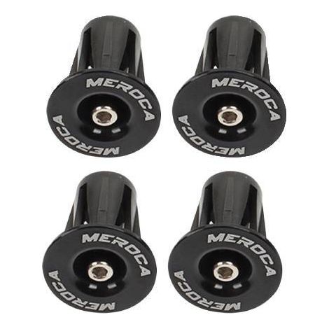 Embouts de guidon pour vélo, 2 paires d'embouts pour guidon VTT - Accessoire de vélo polyvalent pour VTT, vélos de route, vélos pliants et vélos à roue libre (1/5)