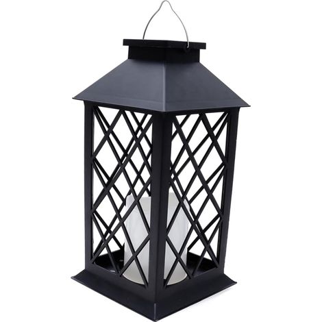 Lanterne Solaire Dextérieur À Led Lampe De Table À Flamme Solaire Lanterne Décorative À Économie Dénergie Pour Jardin Terrasse (1/5)