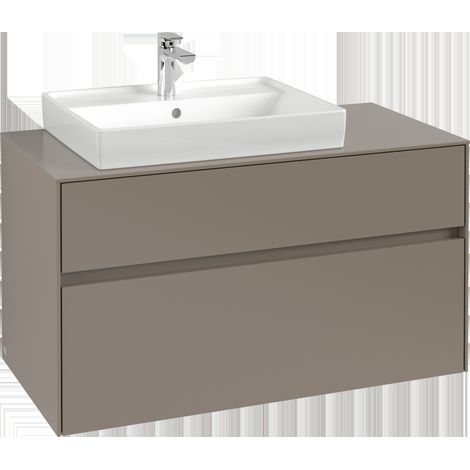 Villeroy & Boch Collaro Meuble sous-lavabo, suspendu, 2 tiroirs,