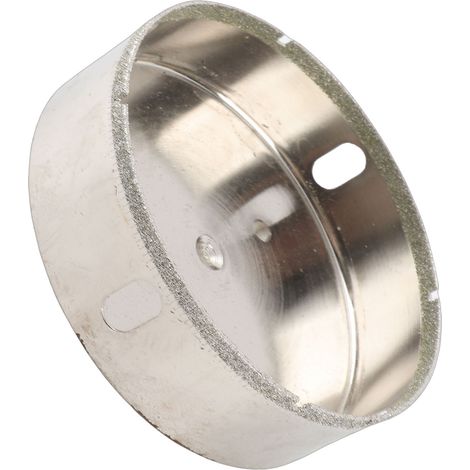 Foret trépan diamanté 100 mm, ouvreur de trous électroplaqué, coupeur pour verre, pierre de jade et carrelage (1/5)