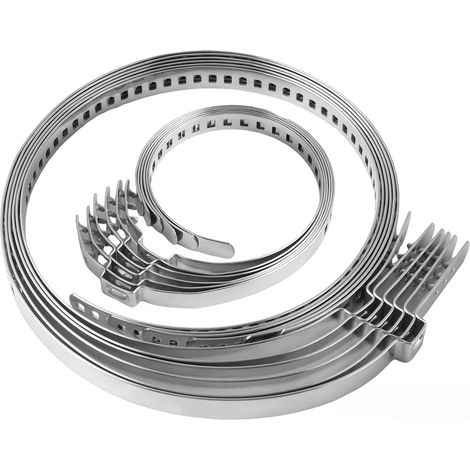 Lot de 12 colliers de serrage CV de 25 à 50 mm et 50 à 120 mm, pour mécanicien automobile, réparation d'arbre de transmission, axe étanche, inoxydable, durable (1/5)