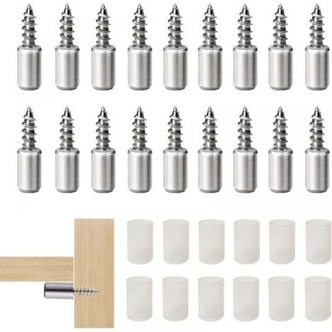 100 Stück Regalstützstifte, Regalhalterungen, Wandregalstützstifte, Regalhalterung, Regalstifte, Metallplattenhalterungen für Möbel, Schränke, Bücherregale (1/4)