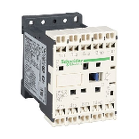SCHNEIDER K Mini-Schütz, 9A, 24V DC, Typ B, dreipolig, mit Widerstand.