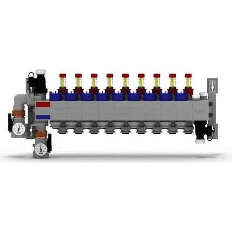 Distribuidor compacto REHAU 9 circuitos - 14707701001
