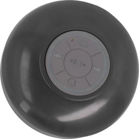 IPX4 wasserdichte, tragbare, kabellose LED-Lautsprecher mit Saugnapf für Badezimmer, Küche oder Büro. (1/5)