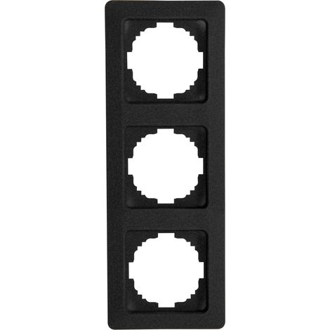 Kopp - MILANO – Abdeckrahmen 3-fach, anthrazit - 305815062 (1/2)