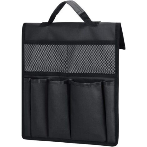 (A) Sac à outils de jardin pliable avec poignée, organisateur de rangement de jardinage Oxford portable, étanche, sac de rangement pour outils à main de jardinage, tabouret, sac fourre-tout, sac de tr (1/4)
