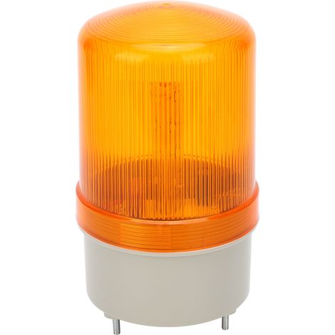 Lampe Avertissement LED 220VAC Jaune avec Alarme Sonore pour Véhicules d'Urgence Équipement de Signalisation (1/5)