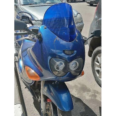 Neue Windabweiser und Befestigungsschrauben für Suzuki Katana 600 750 GSX600F GSX750F GSX 600F 750F Motorräder 1998-2008 (blau) (1/5)