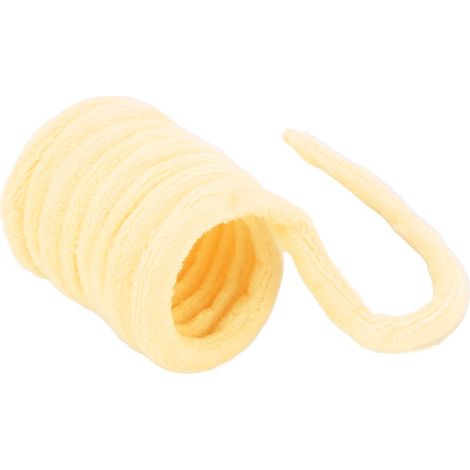 Jouets à ressort pour chats, sûrs et non toxiques, à mâcher, améliorent la santé des chatons (Jaune) (1/5)