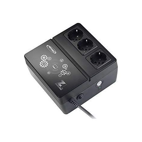 Onduleur Z1 Zenergy Cube EX 600 VA, 3 prises secourues (1/7)
