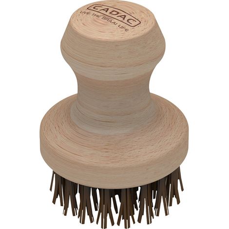 Brosse barbecue Cadac green grill fibres naturelles résistantes chaleur (1/3)