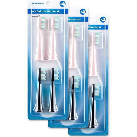 Testine per spazzolino sonico Berdsen DUO 12 pz