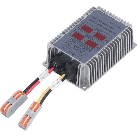 Contrôleur de charge solaire MPPT Buck 10-30 V, contrôle réglable pour batterie 300 W (1/5)