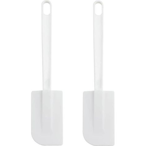 2PCS Pastry Professional Spatule Kitchen in Rubber, Kitchen Spatule Silicone Resistant to,Heat (1/4)