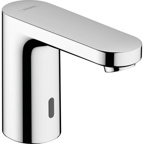 Hansgrohe Vernis Blend Elektronischer Waschtischmischer mit voreinstellbarer Temperatur oder Kaltwasser auf Batterie (71503000)