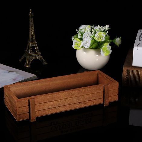 Boîtes en bois pour la culture des plantes succulentes (1/5)