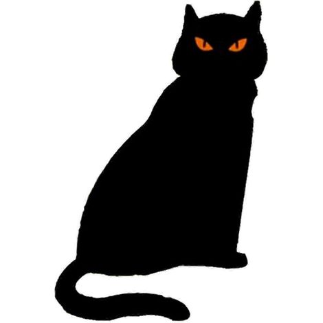 Gartenstecker mit Katzensilhouette, Halloween-Geschenke, Dekoration für Zuhause, Stil A-Option 3 (1/5)