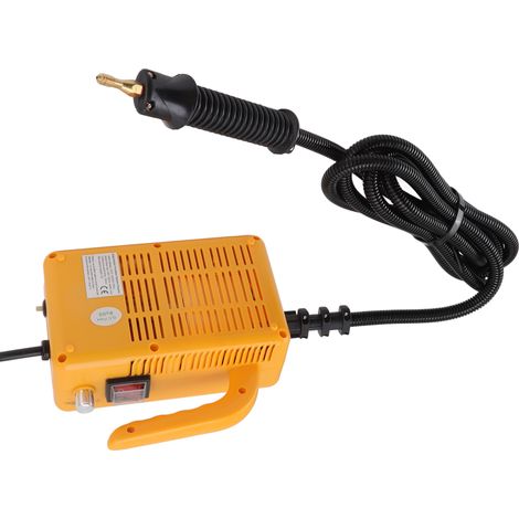 Handdampfreiniger, multifunktionales Hochtemperaturgerät, tragbar, elektrisch, für Autoreinigung und Haushalt, gelber EU-Stecker, 220 V (1/5)