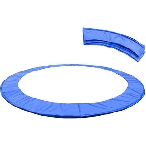 244 x 306 cm Trampolin-Sicherheitsabdeckung, Gartenabdeckung, UV-beständig, reißfest, Randbreite 366 cm (1/5)