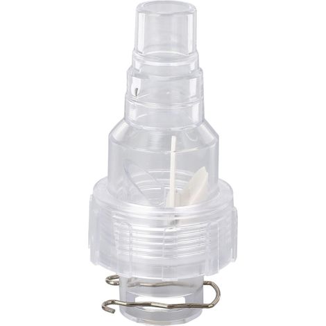 Clapet Anti-retour de Tuyau D'évacuation des Condensats, Clapet Anti-retour de Conduit AC Central pour Empêcher le Reflux D'odeurs, Non-retour Unidirectionnel, en Matériau PC, (1/4)