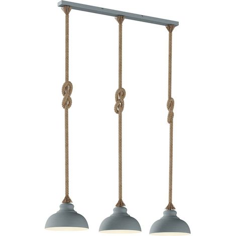 [GEBRAUCHT] Lindby Chaby Hängeleuchte Hängelampe Lampen Leuchten 3 Flammig E 27 Beton G392 B-Ware