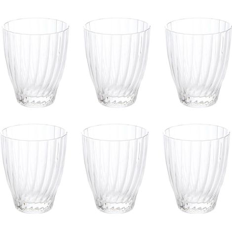 Lot de 6 Gobelets Bas "Margeau" 29cl Transparent