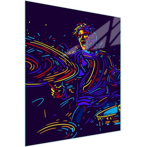 TAGLIERE IN VETRO 45x52 Musica (1/5)