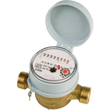 compteur d'eau divisionnaire - eau froid 3/4 pouce - jardiboutique