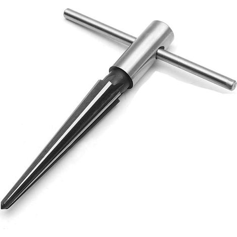 Alésoir Conique à la Main, 5-16mm Alésage Conique Trou de Chanfreinage Outil de Coupe à Tête Fraisée Outil de Coupe pour le Travail du Bois (5-16mm) (1/4)
