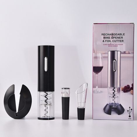 Tire-bouchon électrique automatique, ouvre-bouteille professionnel (1/5)