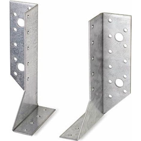 25 supports perforés à largeur variale, trous scellement, gauche 26 x 140 x 76 mm - SOUR30140IZ - Index (1/2)