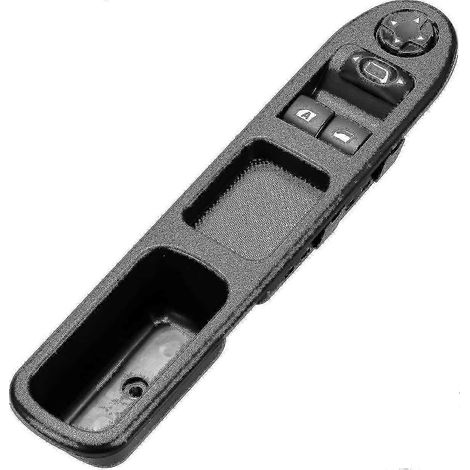 Commande de lève-vitre électrique avant gauche 207 (réf. 6554.qc) pour Peugeot 207 et Citroën C3. (1/4)
