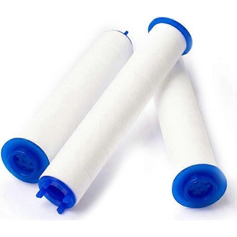 Lot de 5 filtres pour pommeau de douche. cartouches filtrantes de rechange en coton PP de qualité alimentaire pour douchette à main (neufs) (1/5)