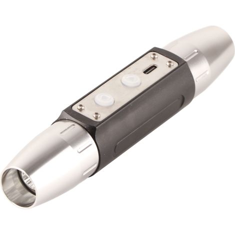 Lampe torche professionnelle DX6 rechargeable USB à 6 lampes pour l'évaluation de bijoux, idéale pour l'expertise en joaillerie. (1/5)